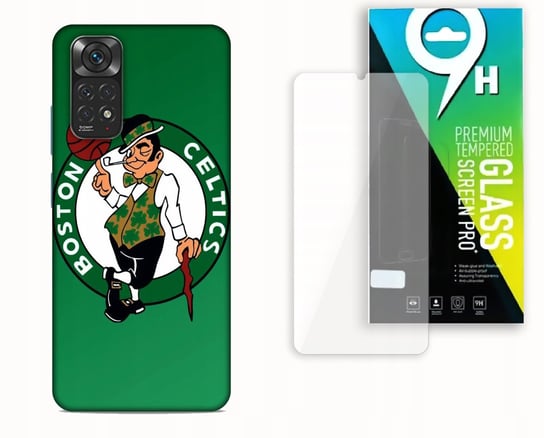 ETUI DO XIAOMI REDMI NOTE 11 / 11S + SZKŁO HARTOWANE - BOSTON CELTICS NBA bez marki