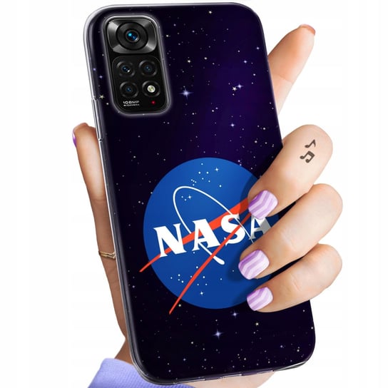 Etui Do Xiaomi Redmi Note 11 4G / 11S 4G Wzory Nasa Kosmos Astronomia Case Xiaomi