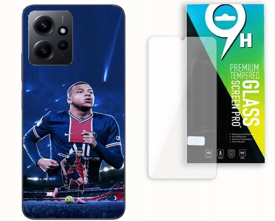 Etui Do Xiaomi Redmi Note 12 4G + Szkło Hartowane - Kylian Mbappe Piłkarze Najnowsza Wersja_6-Stitch Czarny_ Wzór Nr . 355 Inna marka