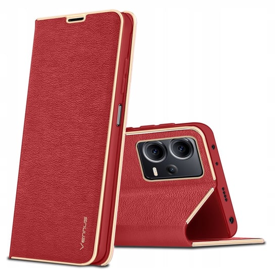 Etui Do Xiaomi Redmi Note 12 5G Case Magnet +Szkło Krainagsm
