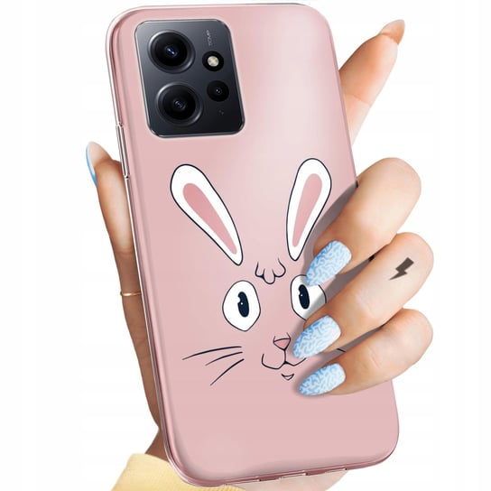 Etui Do Xiaomi Redmi Note 12 Wzory Królik Zając Bunny Obudowa Pokrowiec Xiaomi