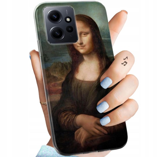 ETUI DO XIAOMI REDMI NOTE 12 WZORY LEONARDO DA VINCI MONA ŁASICZKA OBUDOWA Xiaomi