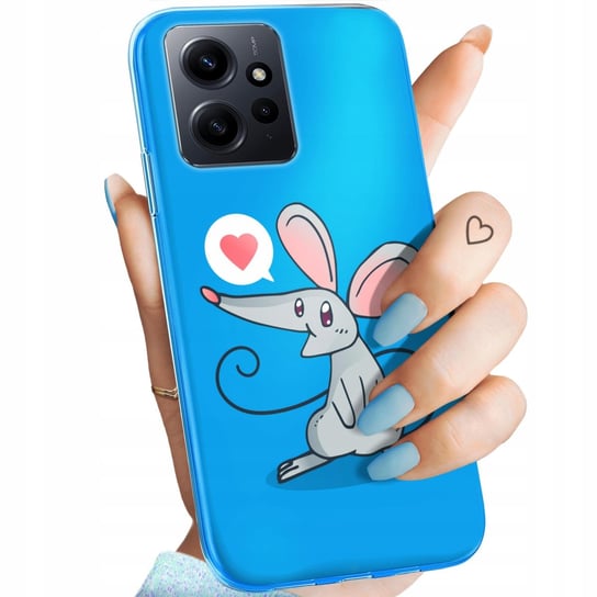 ETUI DO XIAOMI REDMI NOTE 12 WZORY MYSZKA MOUSE MINI OBUDOWA POKROWIEC CASE Xiaomi