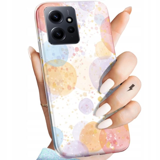 ETUI DO XIAOMI REDMI NOTE 12 WZORY WATERCOLOR AKWARELA OBRAZ OBUDOWA CASE Xiaomi