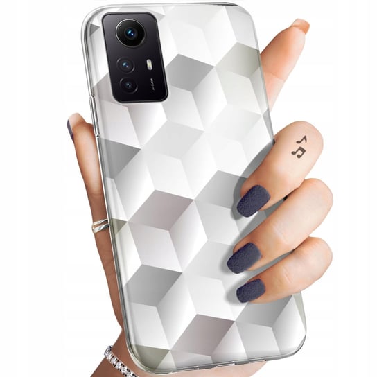 Etui Do Xiaomi Redmi Note 12S Wzory 3D Geometryczne Iluzja Obudowa Case Xiaomi