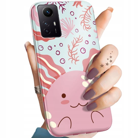 Etui Do Xiaomi Redmi Note 12S Wzory Axolotl Aksolotl Z Aksolotlem Obudowa Xiaomi