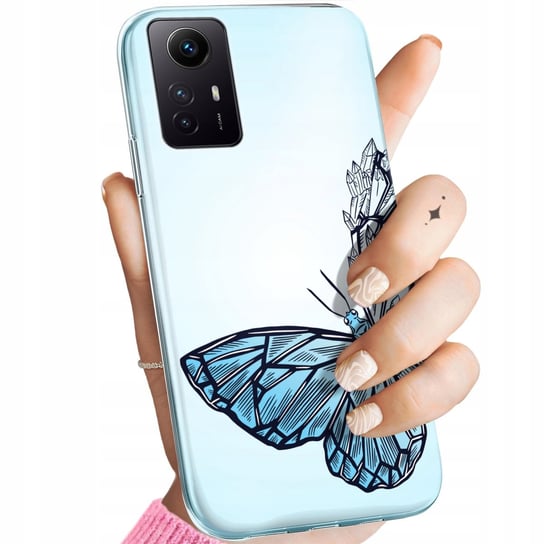 Etui Do Xiaomi Redmi Note 12S Wzory Motyle Butterfly Barwne Obudowa Case Xiaomi
