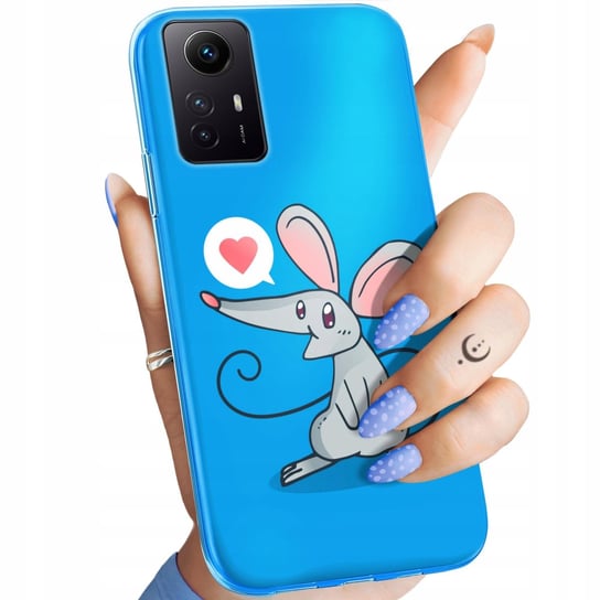 ETUI DO XIAOMI REDMI NOTE 12S WZORY MYSZKA MOUSE MINI OBUDOWA POKROWIEC Xiaomi