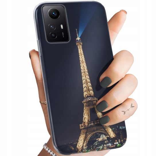 Etui Do Xiaomi Redmi Note 12S Wzory Paryż Francja Eiffel Obudowa Pokrowiec Xiaomi