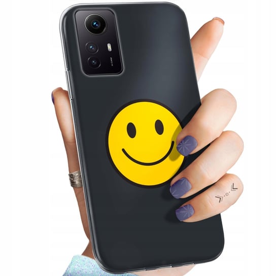 Etui Do Xiaomi Redmi Note 12S Wzory Uśmiech Smile Emoji Obudowa Pokrowiec Xiaomi