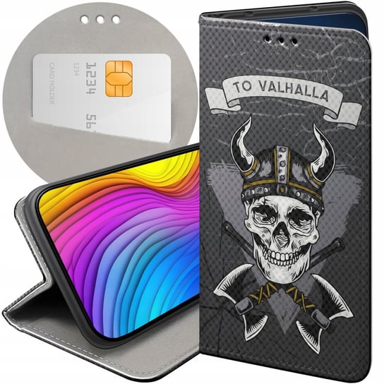 ETUI DO XIAOMI REDMI NOTE 4 / NOTE 4X WZORY WIKINGOWIE VIKING RUNY ODYN Xiaomi