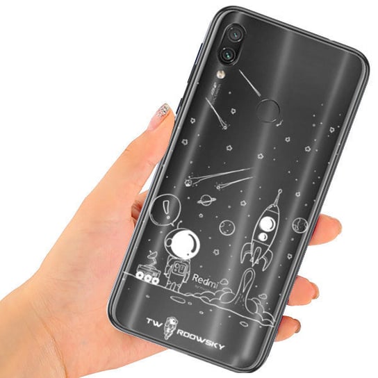 Etui Do Xiaomi Redmi Note 7 Twardowsky Space Szkło TWARDOWSKY