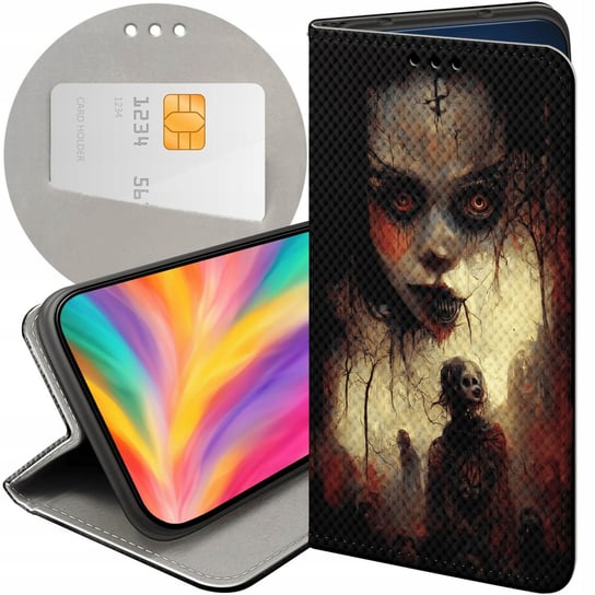 Etui Do Xiaomi Redmi Note 7 Wzory Halloween Zombie Dynie Czaszki Czarownice Xiaomi