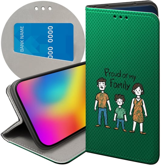 ETUI DO XIAOMI REDMI NOTE 8 / NOTE 8 2021 WZORY RODZINA FAMILIA DOM FUTERAŁ Xiaomi