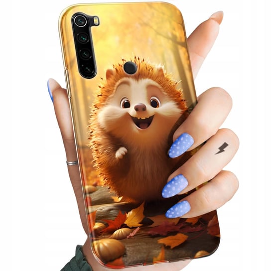 Etui Do Xiaomi Redmi Note 8 Wzory Jeżyk Jeż Jeżyki Obudowa Pokrowiec Case Xiaomi