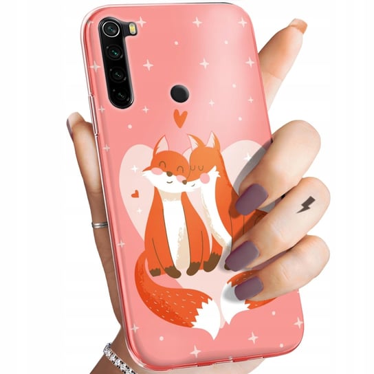 ETUI DO XIAOMI REDMI NOTE 8 WZORY LOVE MIŁOŚĆ ZAKOCHANIE OBUDOWA POKROWIEC Xiaomi