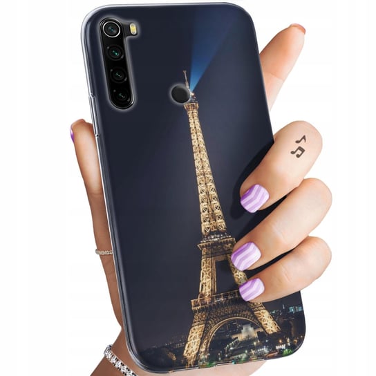 Etui Do Xiaomi Redmi Note 8 Wzory Paryż Francja Eiffel Obudowa Pokrowiec Xiaomi
