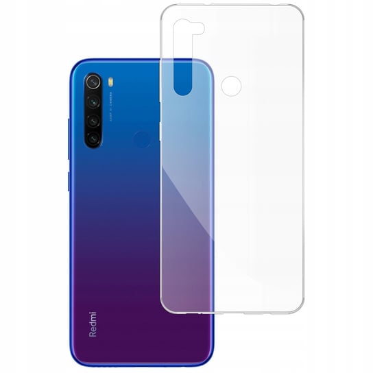 Etui Do Xiaomi Redmi Note 8T Gumowe Obudowa Case Silikon Slim Pokrowiec Xiaomi