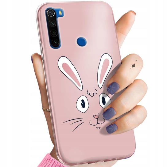 Etui Do Xiaomi Redmi Note 8T Wzory Królik Zając Bunny Obudowa Pokrowiec Xiaomi