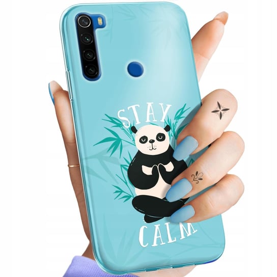 Etui Do Xiaomi Redmi Note 8T Wzory Panda Bambus Pandy Obudowa Pokrowiec Xiaomi