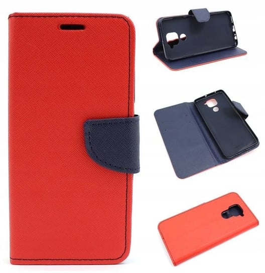 Etui do Xiaomi Redmi Note 9 / 10X 4G Fancy Diary czerwone Pokrowiec Futerał Obudowa Case GSM-HURT