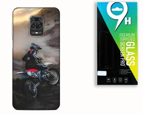 Etui Do Xiaomi Redmi Note 9 Pro / 9S + Szkło Hartowane - Motory Cross Żużel Inny producent
