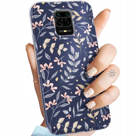 Etui Do Xiaomi Redmi Note 9 Pro Wzory Floral Botanika Bukiety Obudowa Case Xiaomi