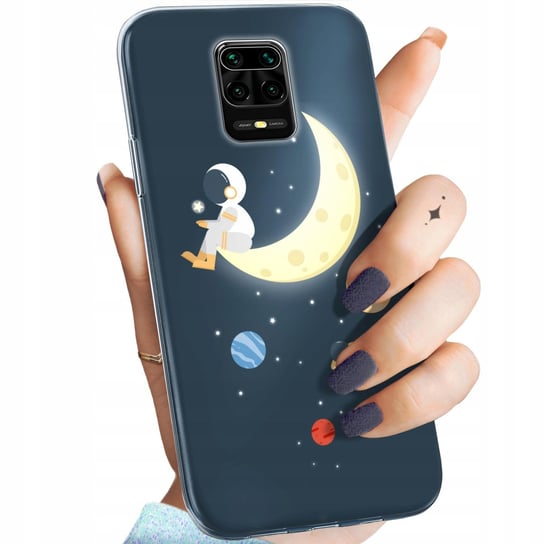 Etui Do Xiaomi Redmi Note 9 Pro Wzory Księżyc Gwiazdy Kosmos Planety Case Xiaomi