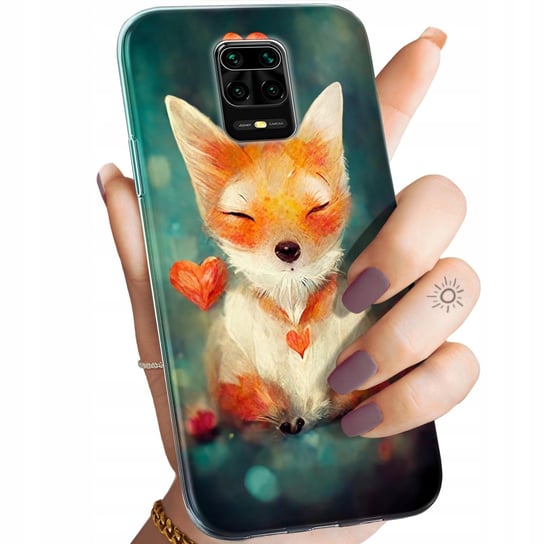 Etui Do Xiaomi Redmi Note 9 Pro Wzory Liski Lisy Fox Obudowa Pokrowiec Case Xiaomi