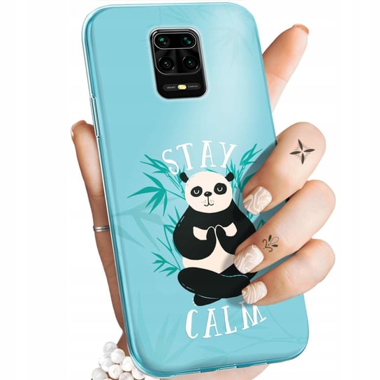 Etui Do Xiaomi Redmi Note 9 Pro Wzory Panda Bambus Pandy Obudowa Pokrowiec Xiaomi