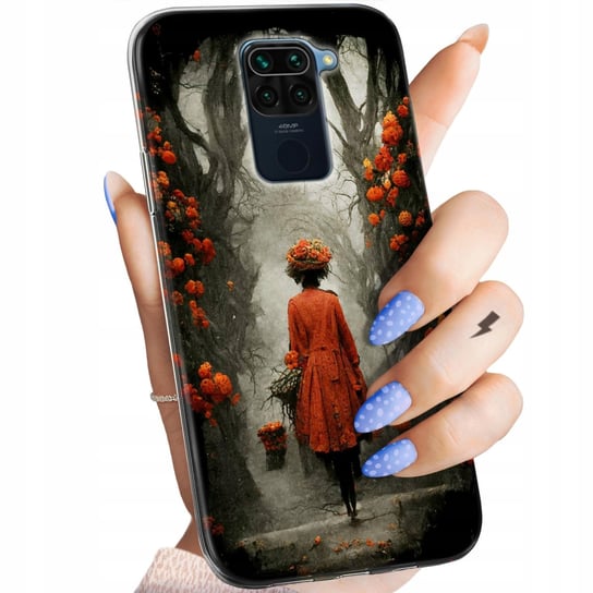 Etui Do Xiaomi Redmi Note 9 Wzory Jesień Liście Autumn Obudowa Pokrowiec Xiaomi