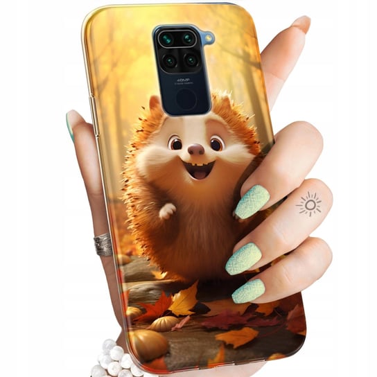 Etui Do Xiaomi Redmi Note 9 Wzory Jeżyk Jeż Jeżyki Obudowa Pokrowiec Case Xiaomi