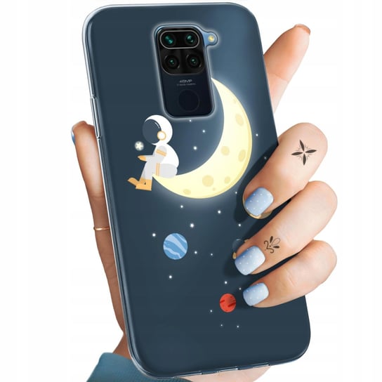 Etui Do Xiaomi Redmi Note 9 Wzory Księżyc Gwiazdy Kosmos Planety Obudowa Xiaomi