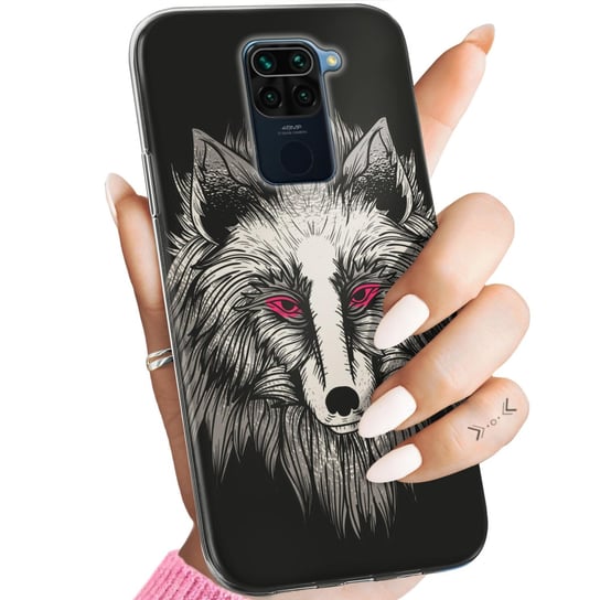 Etui Do Xiaomi Redmi Note 9 Wzory Wilk Wilkołak Wolf Wilczyca Obudowa Case Xiaomi