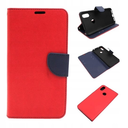 Etui Do Xiaomi Redmi S2 Fancy Diary Czerwony Obudowa Pokrowiec Case GSM-HURT