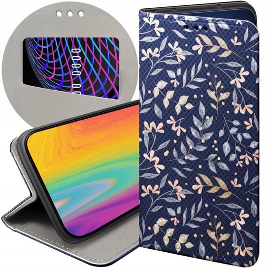 ETUI DO Y6S / Y6 PRIME 2019 / HONOR 8A WZORY FLORAL BOTANIKA BUKIETY CASE Honor