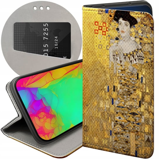 ETUI DO Y6S / Y6 PRIME 2019 / HONOR 8A WZORY KLIMT GUSTAV POCAŁUNEK FUTERAŁ Honor