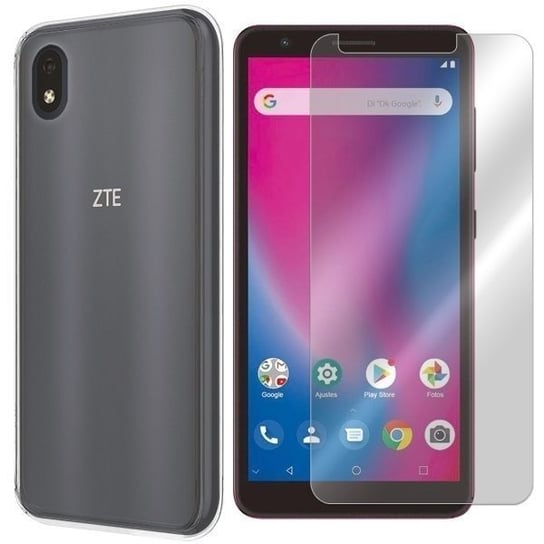 ETUI DO ZTE BLADE A3 2020 POKROWIEC 0.3mm + SZKŁO VegaCom