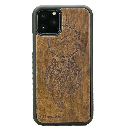 Etui drewniane Bewood iPhone 11 Pro łapacz snów imbuia BEWOOD