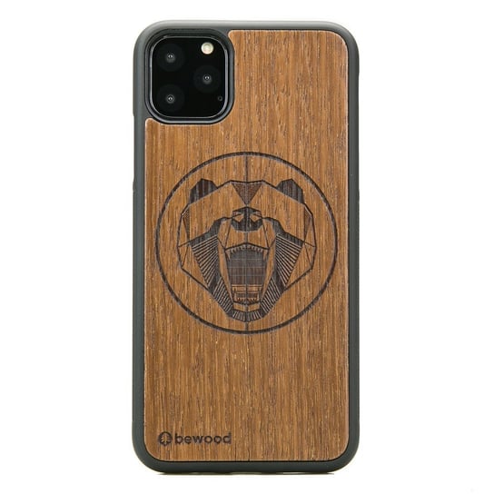 Etui drewniane Bewood iPhone 11 Pro Max niedźwiedź merbau BEWOOD