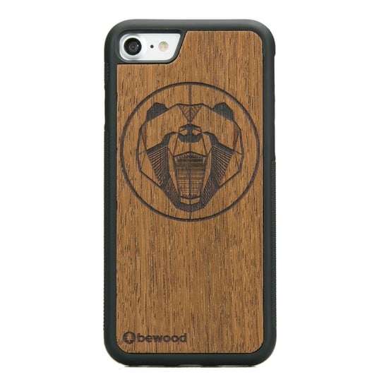 Etui drewniane Bewood iPhone 7/8 niedźwiedź merbau BEWOOD