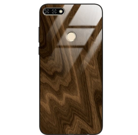 Etui drewniane Huawei Honor 7a Premium Wood Chocolate Forestzone Glass ForestZone