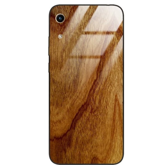 Etui drewniane Huawei Honor 8a Old Fashion Wood Amber Forestzone Glass ForestZone
