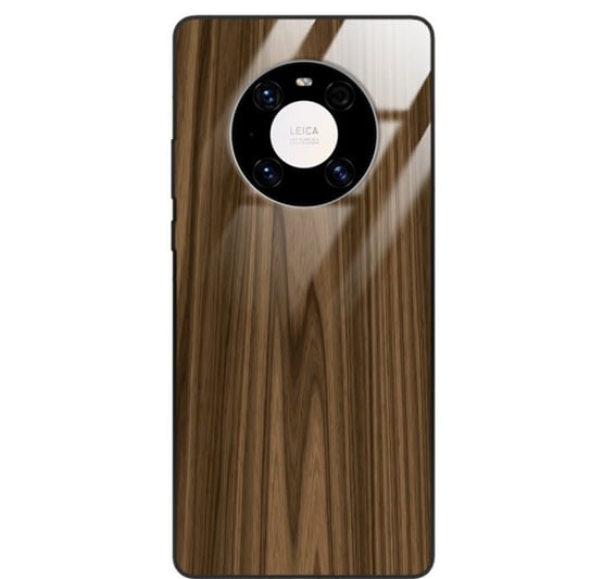 Etui drewniane Huawei Mate 40 Premium Wood Brown Forestzone Glass ForestZone