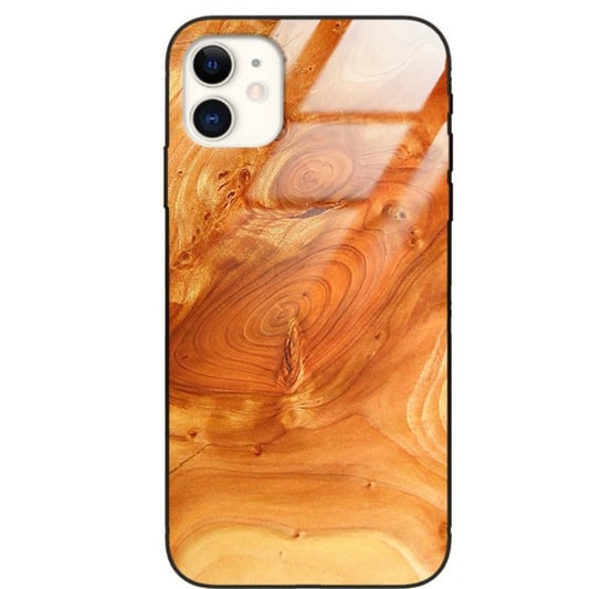 Etui drewniane iPhone 11 Premium Wood Honey Forestzone Glass ForestZone