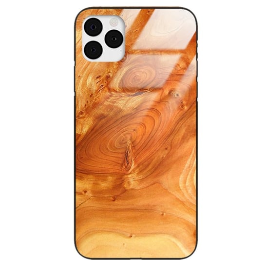 Etui drewniane iPhone 11 Pro Max Premium Wood Honey Forestzone Glass ForestZone