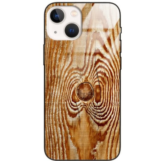 Etui drewniane iPhone 13 Mini Old Fashion Wood Butterscotch Forestzone Glass ForestZone
