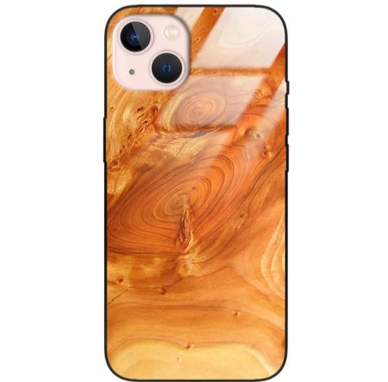 Etui drewniane iPhone 13 Premium Wood Honey Forestzone Glass ForestZone