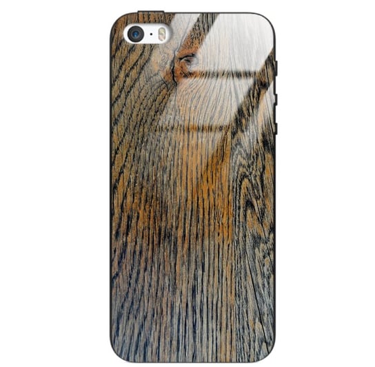 Etui drewniane iPhone 5/5s/Se Old Fashion Wood Rust Forestzone Glass ForestZone