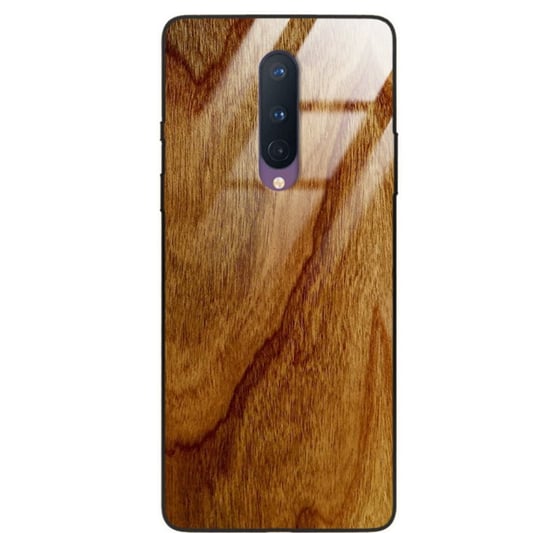 Etui drewniane OnePlus 8 Old Fashion Wood Amber Forestzone Glass ForestZone